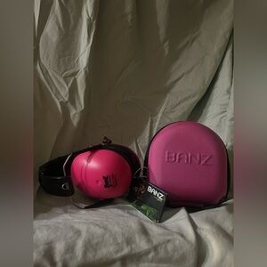 Kids Pink Hearing Protection with Case